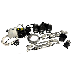 UFLEX MASTERDRIVE STEERING SYSTEM, SINGLE STATION/TWIN CYLINDER KIT, UC128TS, SVS 1 & UC128TS, SVS 1P CYLINDERS