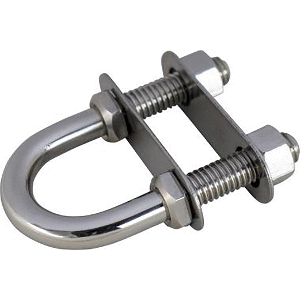 SEA DOG BOW EYE, 3/8", MACHINED 304 STAINLESS STEEL