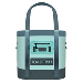 TOADFISH WATERPROOF TOTE + SLING, SEAFOAM
