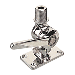 SEA DOG ADJUSTABLE ANTENNA BASE, DIE CAST ZINC CHROME PLATED