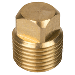 SEA DOG GARBOARD REPLACEMENT PLUG, MACHINED BRONZE