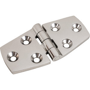 SEA DOG DOOR HINGE, 1-1/2" X 3", INVESTMENT CAST 316 STAINLESS STEEL