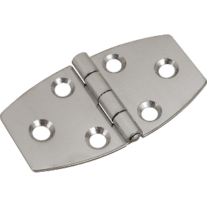 SEA DOG DOOR HINGE, 2-3/4", STAMPED 304 STAINLESS STEEL
