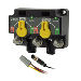 EGIS DUAL XD, NMEA 2000, ACR/RELAY W/KNOBS, 8 POSITION DT