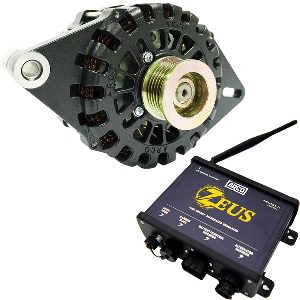 ARCO ZEUS A8000-48V 8KW 1"-2" SINGLE FOOT ALTERNATOR W/ISOLATED GROUND & ZEUS HIGH-ENERGY ALTERNATOR REGULATOR