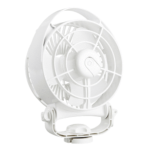 CAFRAMO BORA II 12, 24V, 3-SPEED, 6" MARINE FAN, WHITE