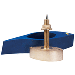 AIRMAR B265LM BRONZE THRU-HULL, CHIRP-READY, NO CONNECTOR, DEPTH & TEMP
