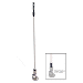 LUMITEC CONTOUR MASTHEAD COMBO LIGHT W/ANTENNA MOUNT *ANTENNA MOUNT BASE NOT INCLUDED