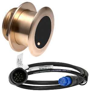 AIRMAR B175L BRONZE 20 DEGREE THRU-HULL 1KW F/GARMIN W/8-PIN CONNECTOR