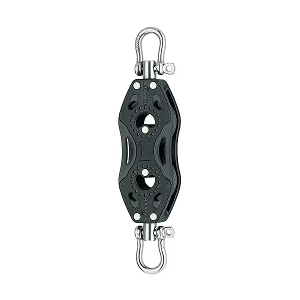HARKEN 29MM CARBO DOUBLE SWIVEL SYMMETRICAL FISHING PULLEY