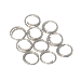 BARTON STAINLESS STEEL SPLIT RINGS, 10MM, 10-PACK