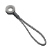 BARTON 7MM DYNEEMA LOOP W/HIGH LOAD EYE, 22MM BORE