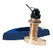 AIRMAR B744VL LONG STEM BRONZE THRU-HULL D/S/T W/FB 8-PIN