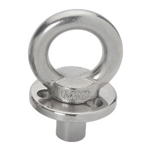 BARTON DECK PLATE W/FIXING & EYE W/BLANKING PLUG, M12 EYE