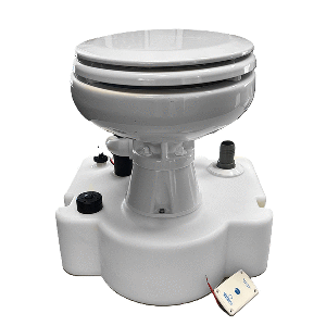 ALBIN GROUP VOYAGER ELECTRIC COMPACT TOILET SYSTEM W/TANK, 12V