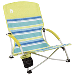 COLEMAN UTOPIA BREEZE BEACH SLING CHAIR, YELLOW/BLUE
