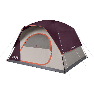 COLEMAN 6-PERSON SKYDOME CAMPING TENT, BLACKBERRY