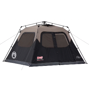 COLEMAN 6-PERSON INSTANT CABIN, BLACK