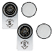 SECURE OUTDOORS ELITE LOCK, DUAL, UNIVERSAL, SILVER