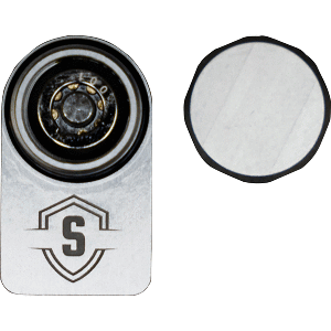 SECURE OUTDOORS ELITE LOCK, SINGLE, MINN KOTA QRB, SILVER