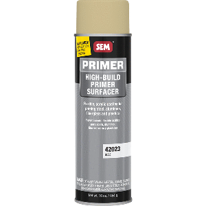 SEM HIGH-BUILD PRIMER SURFACER, 20OZ AEROSOL CAN, BEIGE