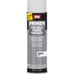 SEM HIGH-BUILD PRIMER SURFACER, 20OZ AEROSOL CAN, WHITE