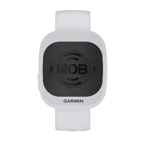 GARMIN MOB TAG W/WHITE QUICK RELEASE BAND