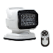 GOLIGHT GT SERIES LED HYBRID PORTABLE LIGHT W/PERMANENT SHOE MOUNT HANDHELD WIRELESS REMOTE, 12V, WHITE
