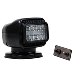 GOLIGHT GT SERIES LED HYBRID LIGHT PERMANENT MOUNT W/HANDHELD WIRELESS REMOTE, 12V, BLACK