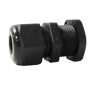 TRIDENT MARINE 3/8" STRAIGHT THRU-FITTING F/USE W/LPG COPPER TUBING OR SOLENOID WIRING