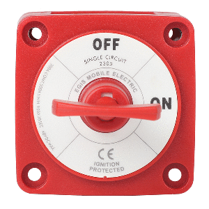 EGIS M-SERIES 300A BATTERY SWITCH OFF/ON KEY ACTUATOR