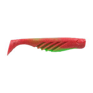 BERKLEY GULP! SALTWATER RIPPLE MULLET, 3", NUCLEAR CHICKEN GSRM3-NCH