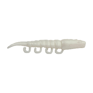 BERKLEY GULP! SALTWATER TURBO SHRIMP, 4", PEARL WHITE