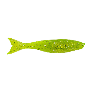 BERKLEY POWERBAIT POWERSTINGER, 3.5", CHARTREUSE SILVER FLASH BSWPBSPS3.5-CHCFL