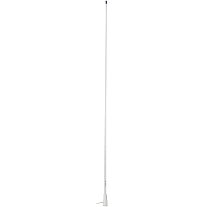 SCOUT 5' WHITE VHF ANTENNA 3DB NYLON FERRULE W/5M RG-58 COAX KS-22