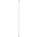 SCOUT 5' WHITE VHF ANTENNA 3DB NYLON FERRULE W/5M RG-58 COAX KS-22