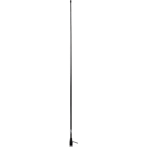 SCOUT 5' BLACK VHF ANTENNA 3DB NYLON FERRULE W/5M RG-58 COAX KS-22