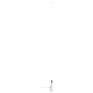 SCOUT 3.3' STAINLESS VHF WHIP ANTENNA 3DB W/5M RG-58 COAX KS23A