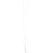 SCOUT 8' BLACK VHF ANTENNA 6DB STAINLESS STEEL FERRULE W/5M RG-58 COAX INCLUDES PL-259 KS-42