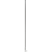 SCOUT 8' BLACK VHF ANTENNA 6DB HEAVY STAINLESS STEEL FERRULE W/6M RG-8X INCLUDES PL-259 HEAVY DUTY OFFSHORE ANTENNA KS-43