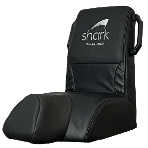 SHARK EASY-FIT COVER, BLACK W/FASTENERS