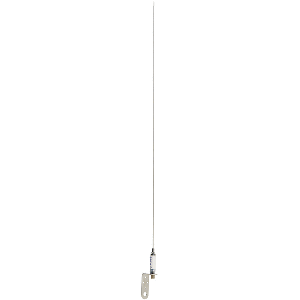 SCOUT 3' STAINLESS VHF WHIP 3DB W/BRACKET F/SAILBOATS, NO CABLE