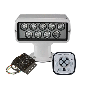 ACR RCL-100 LED WHITE SEARCHLIGHT W/URP-103 WIRED POINT PAD & URC-104 MASTER CONTROLLER