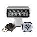 ACR RCL-100 LED WHITE SEARCHLIGHT W/URP-103 WIRED POINT PAD & URC-104 MASTER CONTROLLER