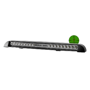 BLACK OAK LOW PRO IR LIGHT BAR, BLACK HOUSING, 850NM, SPOT