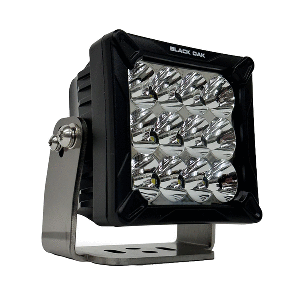 BLACK OAK 4" LED POD LIGHT, BLACK HOUSING, BRACKET MOUNT, 120W, COMBO BEAM