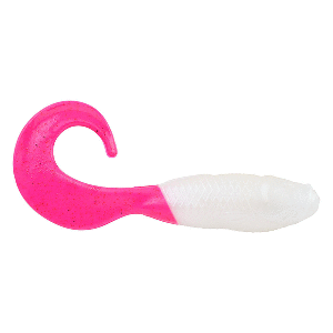 BERKLEY GULP! SALTWATER SWIMMING MULLET, 5", PEARL WHITE/PINK
