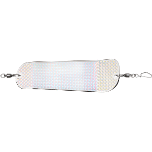 LUHR-JENSEN MONEY ROLL FLASHER, 8-1/4", CHROME SCALE