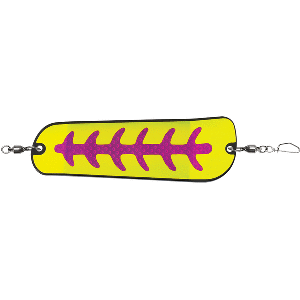 LUHR-JENSEN MONEY ROLL FLASHER, 8-1/4", NUCLEAR CARBON GLOW