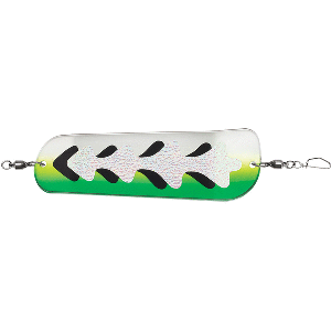 LUHR-JENSEN MONEY ROLL FLASHER, 11", GLOW BIOHAZARD